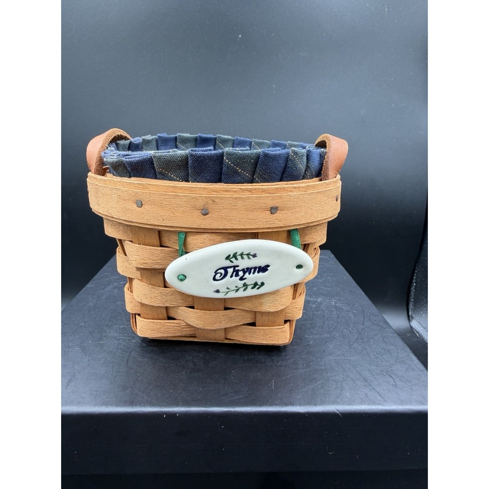 🧺 Longaberger 1995 Thyme Basket Combo 🌿